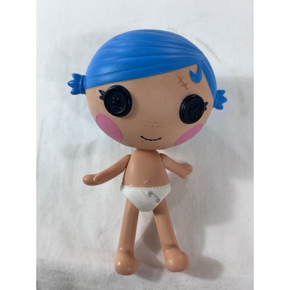 Lalaloopsy Baby Doll Blue Hair 7" MGA 2011 Vintage Collectible